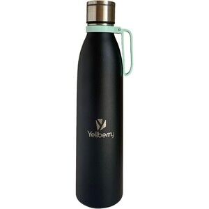 Noir Hydra Self Cleaning 24oz Stainless Steel Water Bottle with USB Charging